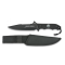 cuchillo Albainox HORIZON.  negro.  h:13. 2 32103